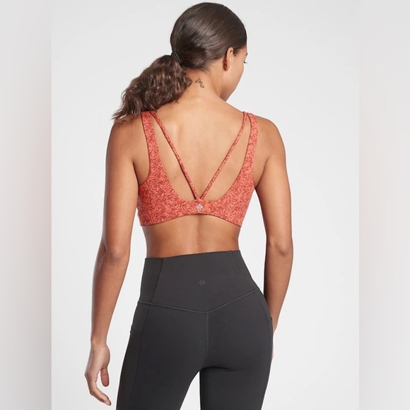 Athleta Exhale Moonflower Jacquard Bra D-DD+ Size M - Picture 8 of 8